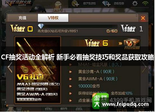 CF抽奖活动全解析 新手必看抽奖技巧和奖品获取攻略